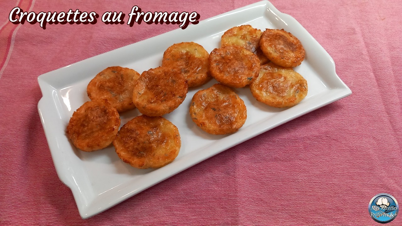 Recette facile CROQUETTES au FROMAGE au four 🥟🧀 🌙