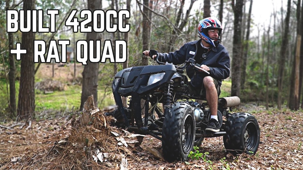 Stage 2 420cc ATV Swap! It RIPS!