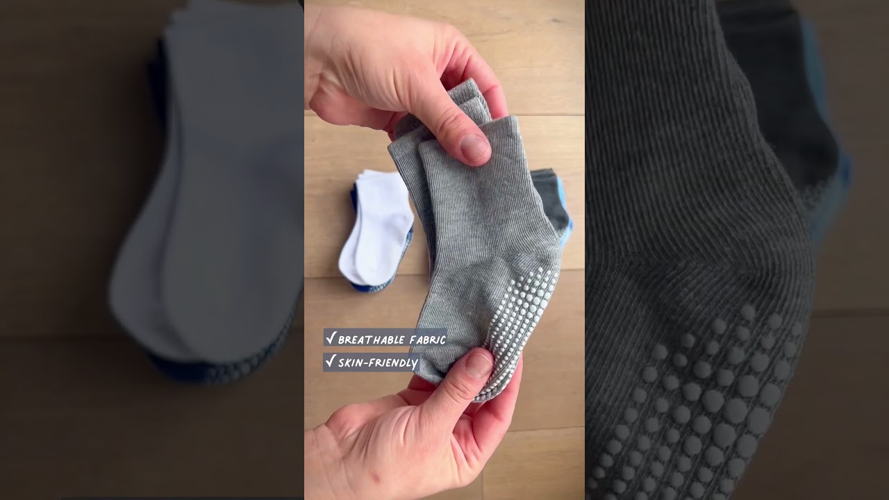 Non-Slip Grip Ankle Socks for Babies and Toddlers