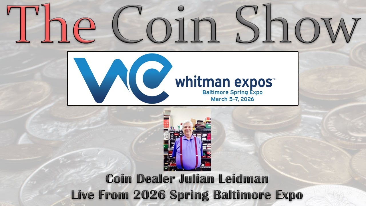 Подкаст The Coin Show побеседовал с Джулианом Лейдманом на весенней выставке Whitman Expo 2026.