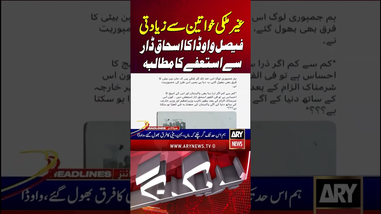 Faisal Vawda on Foreign Woman Kidnapping Case #faisalvawda #pakistan #lahore #shorts