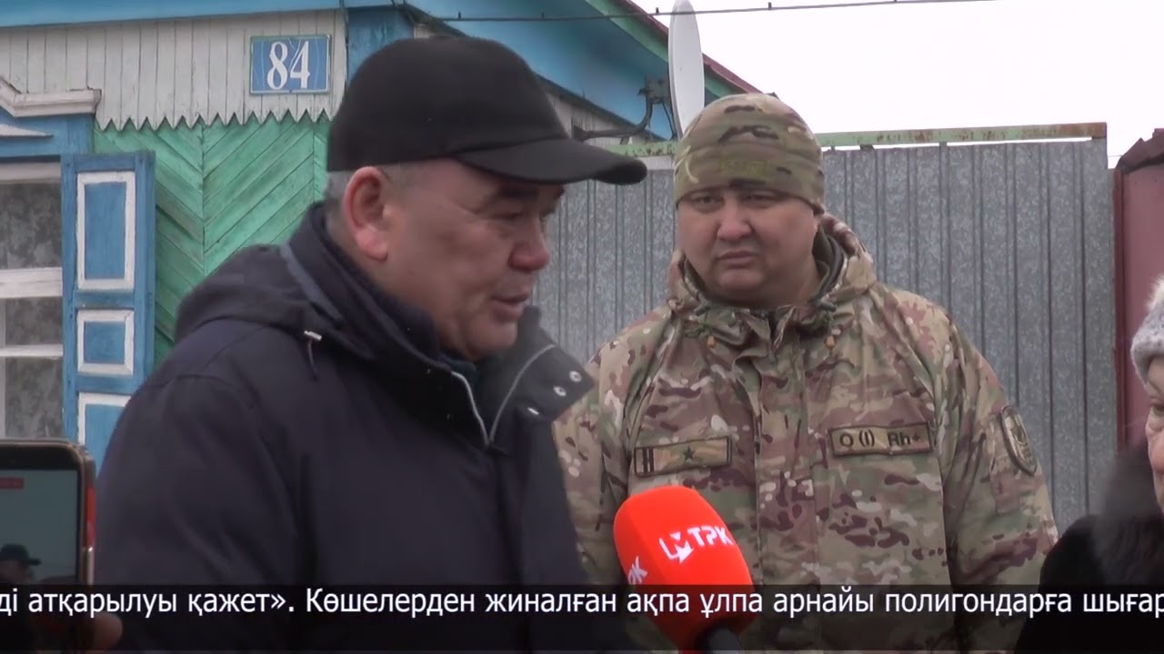 Қыстан бері Петропавлдан 850 мың текше метр қар шығарылды