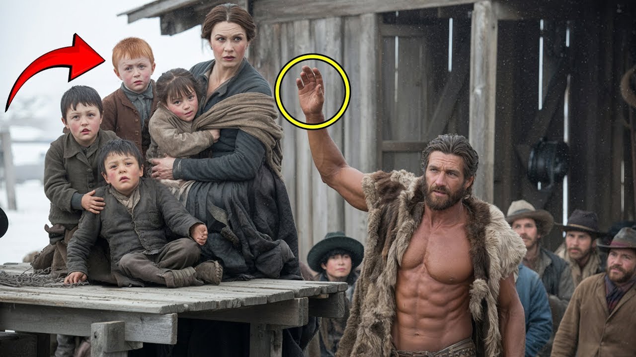 “I’ll Take Her — And Every One of Her Children.” The Mountain Man’s Choice Shocked the Town