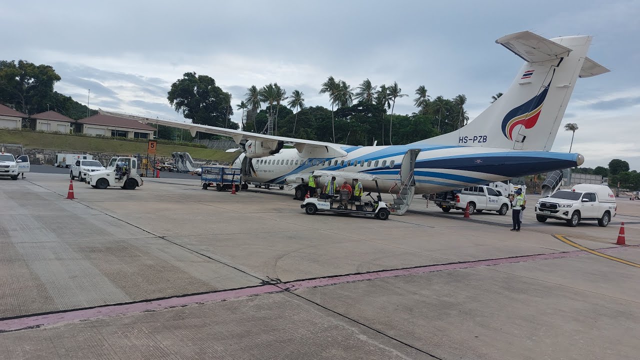 Arriving - Koh Samui International Airport, Thailand