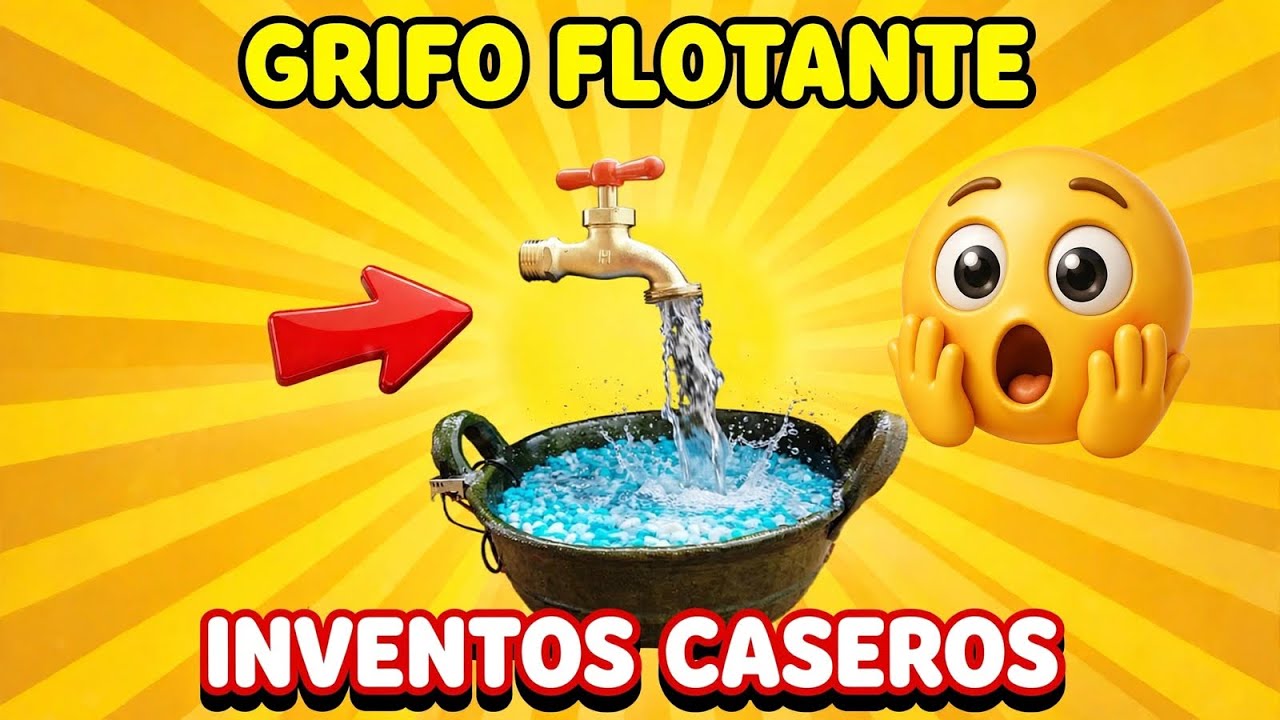 Ilusión del Grifo que Flota | TUTORIAL | Floating Tap Water Fountain