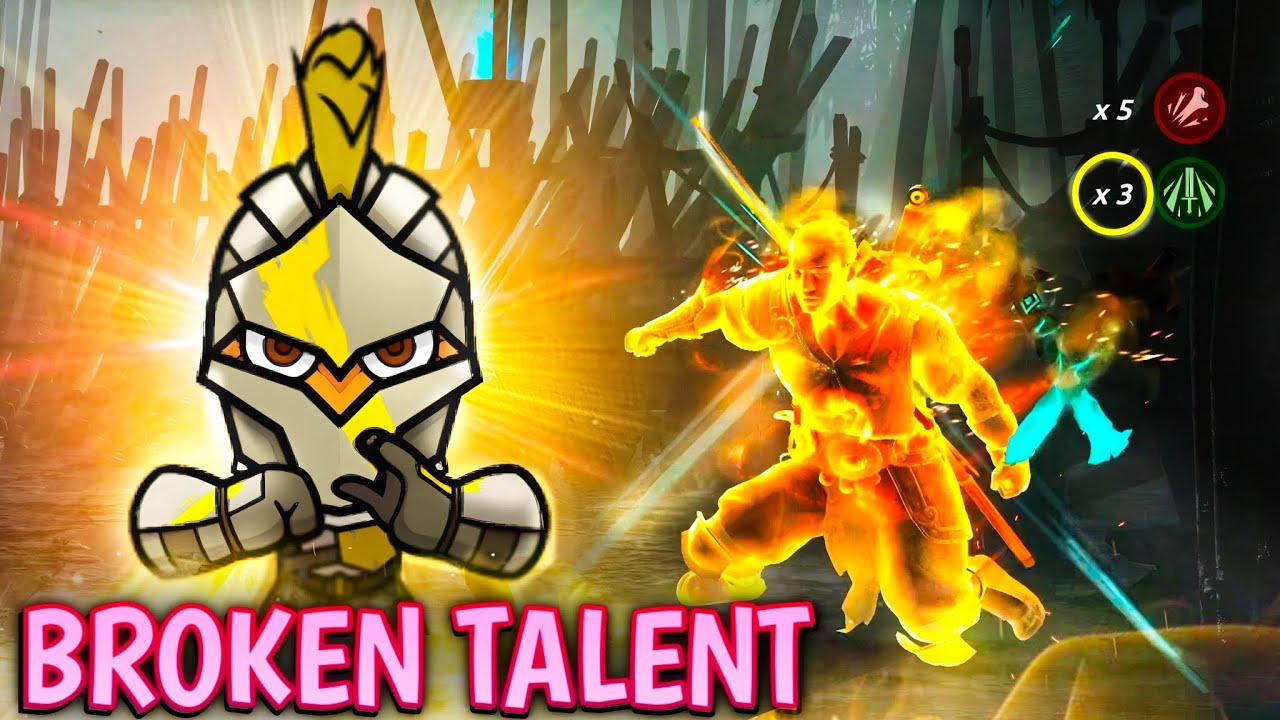 Only 1% of The Players Use this Most Powerful Talent! - Shadow Fight 4 Kate Residual Shadow Energy