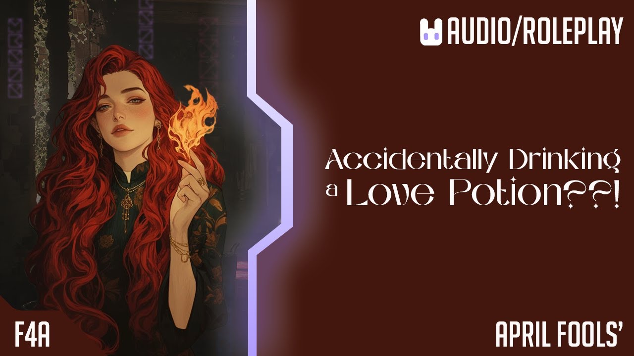 Accidentally Drinking a Love Potion??! | April Fools' | [F4A] [Self Love] [Making out Sloppy Style]