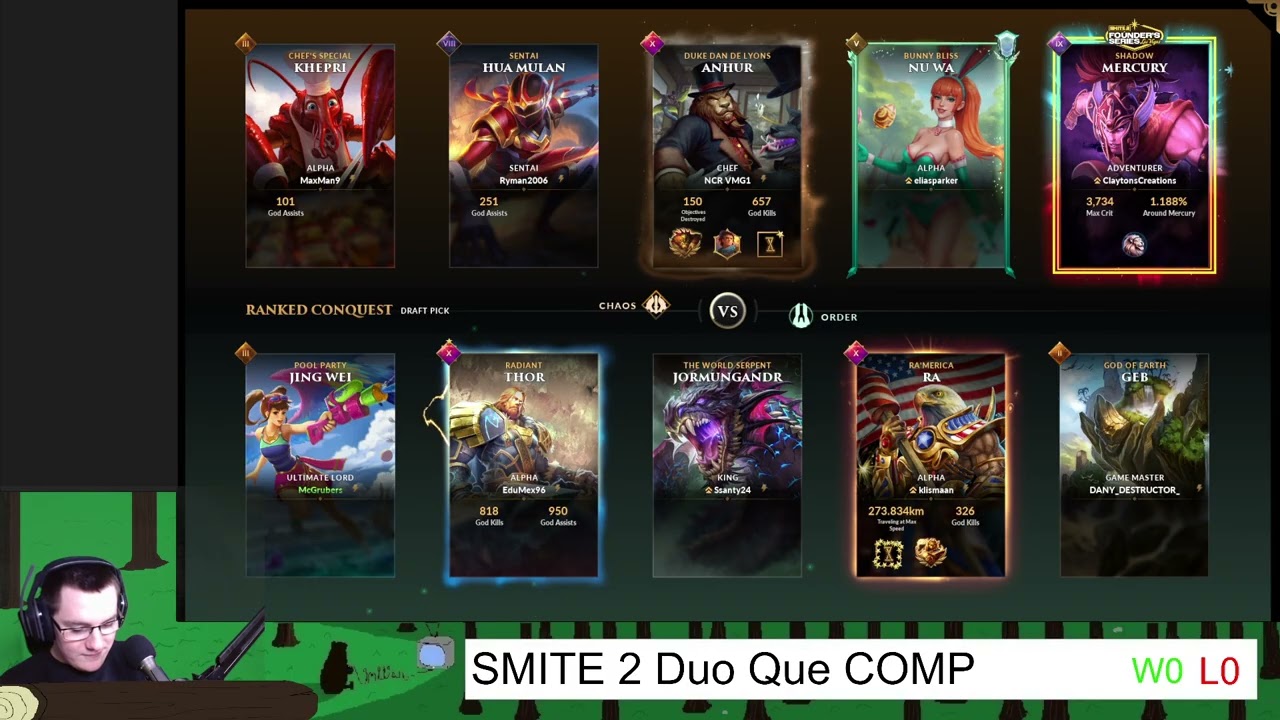 🧐🤫SMITE 2 Duo que COMP