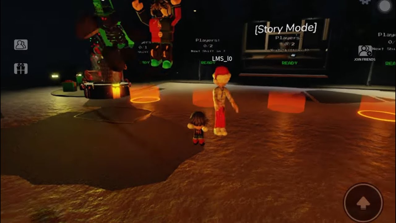 Playing scary shawarma with my friends (Roblox)