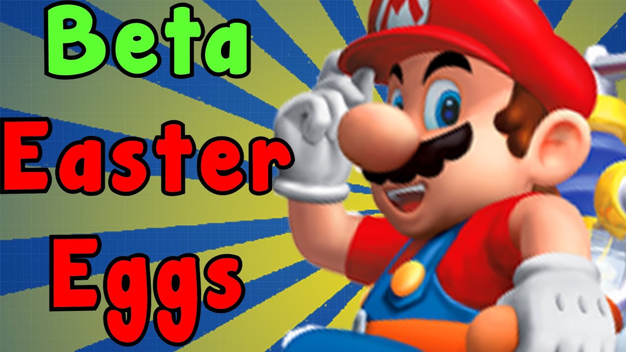 Super Mario Sunshine - Beta EASTER EGGS and SECRETS