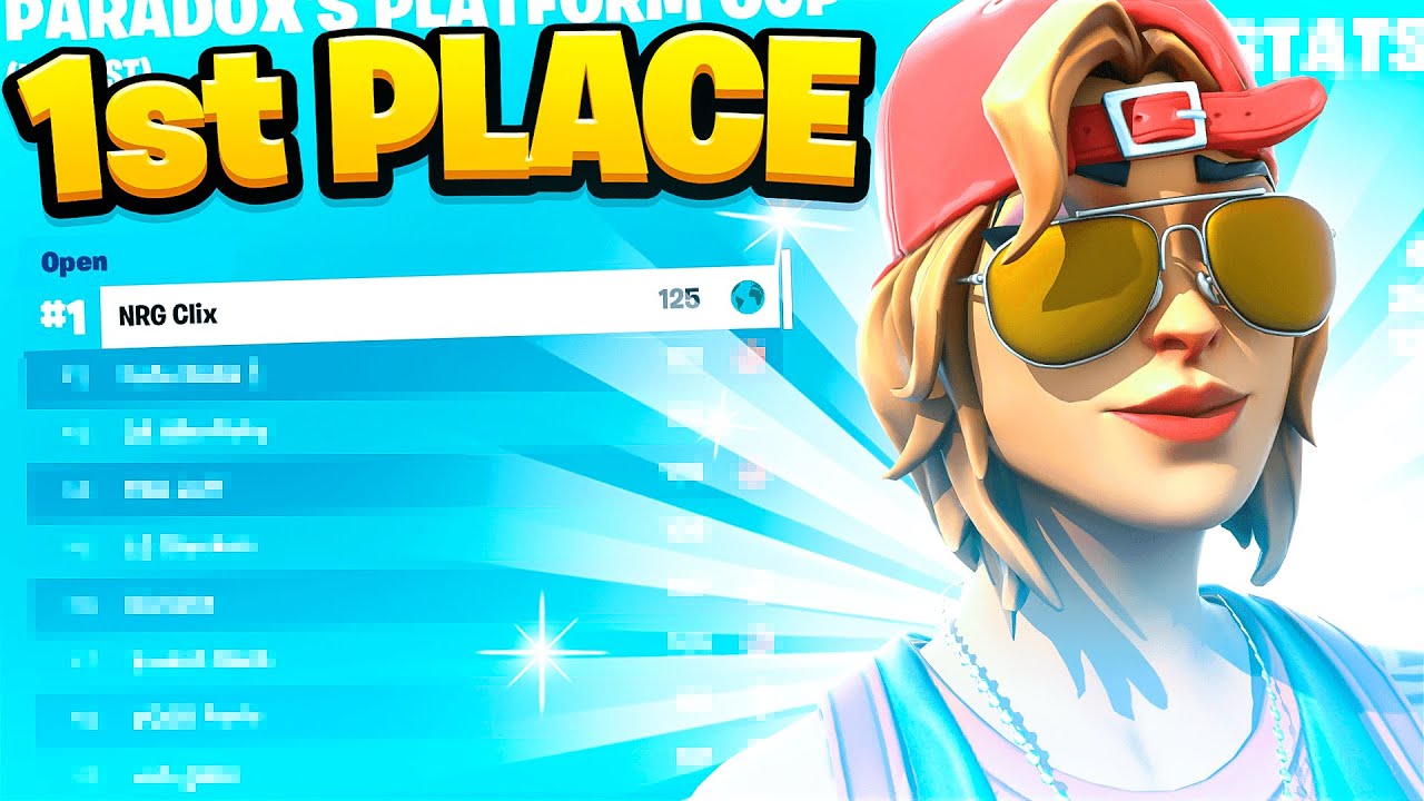 How I won 1ST PLACE 🏆 in this SOLO CASH CUP ($2,000) | Clix
