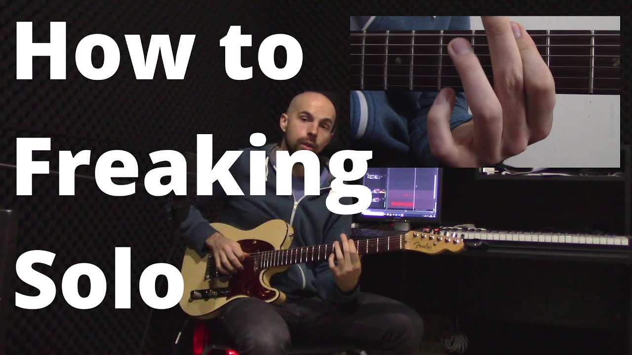 How to solo over (almost) anything! [Part 1] The minor scale (w/ backing tracks for practice)