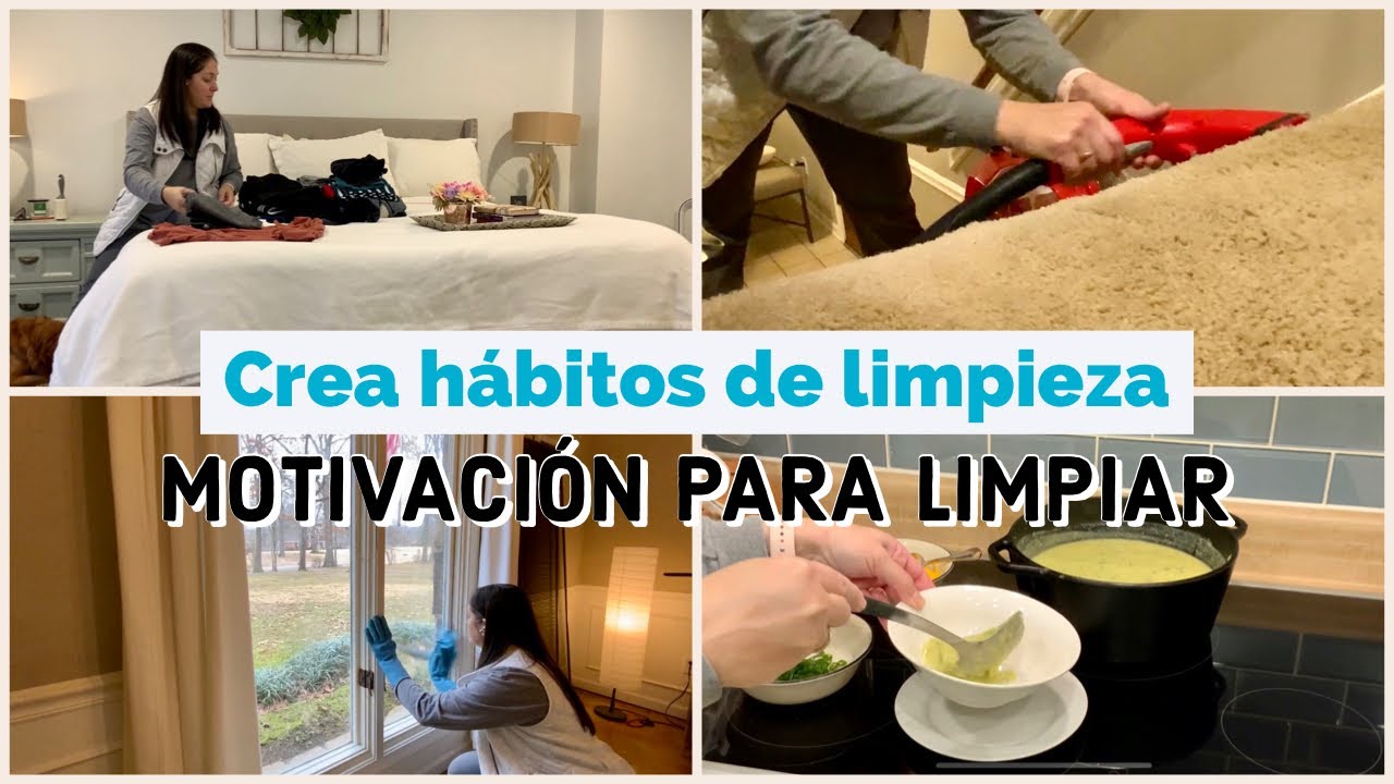 ✨CREA HÁBITOS DE LIMPIEZA SIMPLES~🥰MOTIVACIÓN PARA LIMPIAR~🧹CASA LIMPIA E IMPECABLE