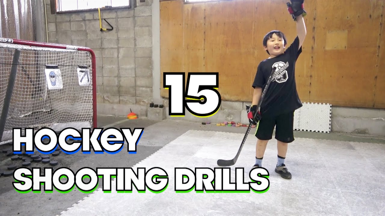 EFFECTIVE HOCKEY SHOOTING DRILLS - 8 Years Old