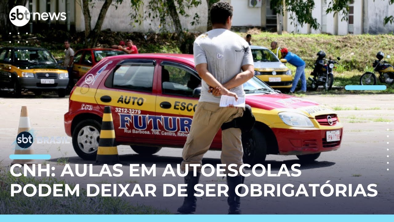 CNH: Governo quer acabar com obrigatoriedade de aulas para obter habilitação | #SBTBrasil