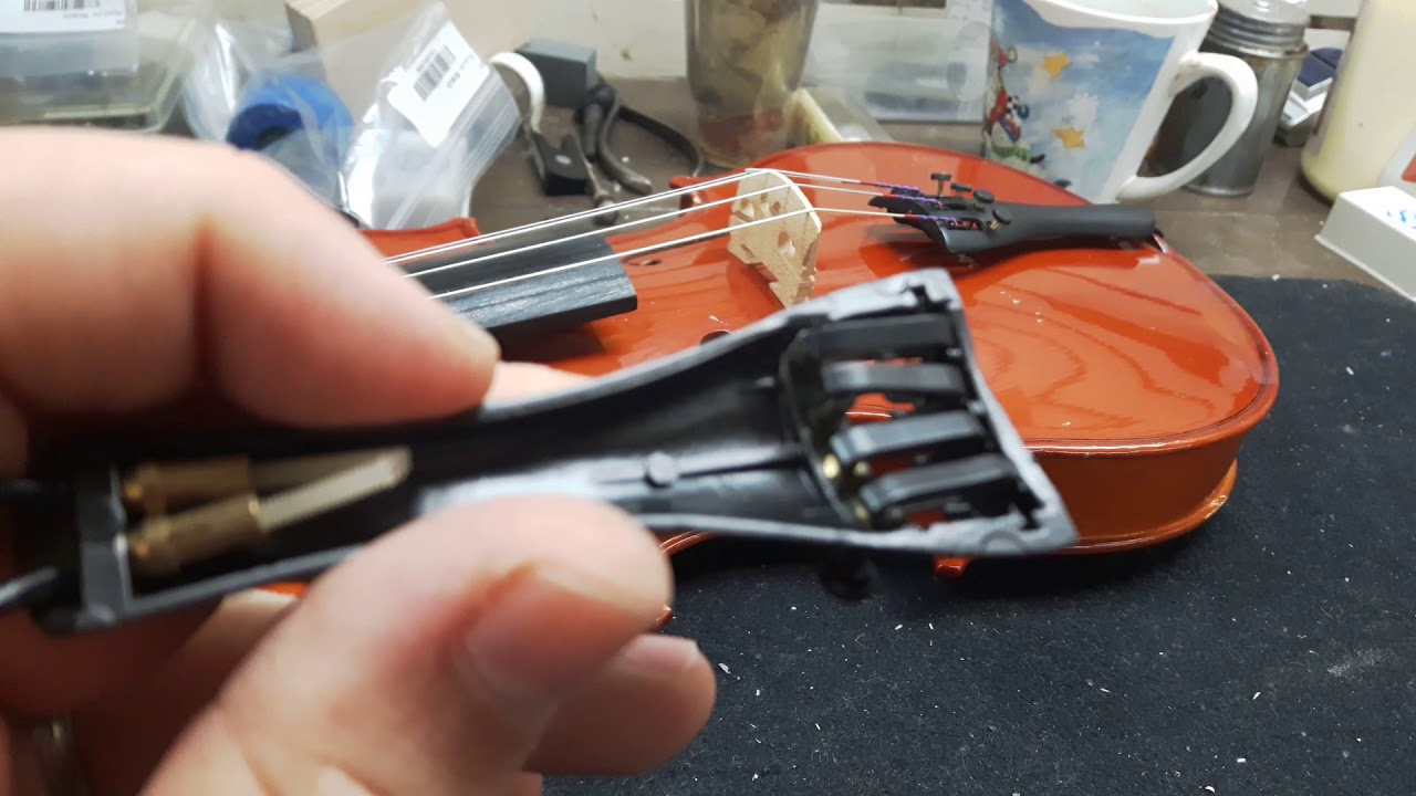 Quest Tech Tip: Cheap Violin fine tuning tailpieces SUCK!