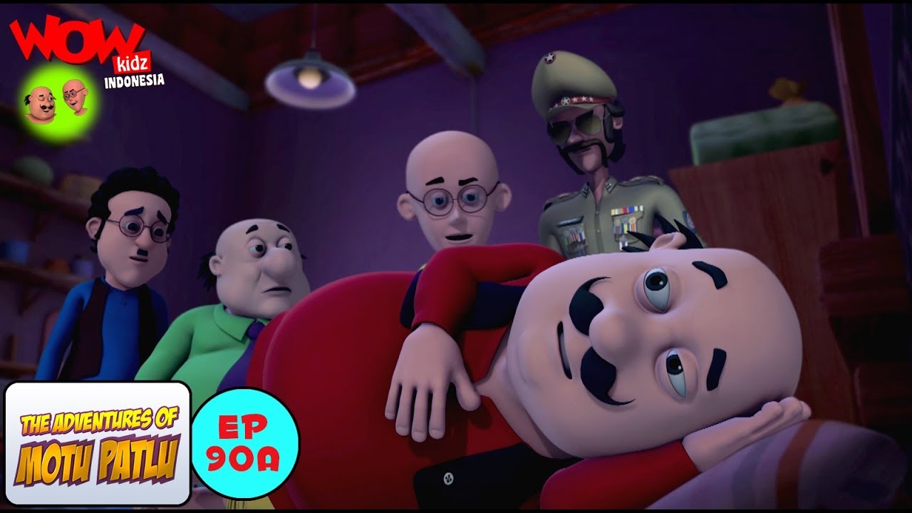 Mimpi Motu- Motu Patlu dalam Bahasa - Animasi 3D Kartun