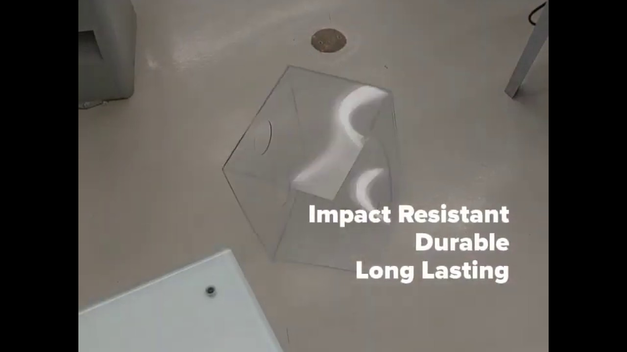 Testing ACRYLITE&reg; Resist's Impact Resistance...Does it Pass the Drop Test?