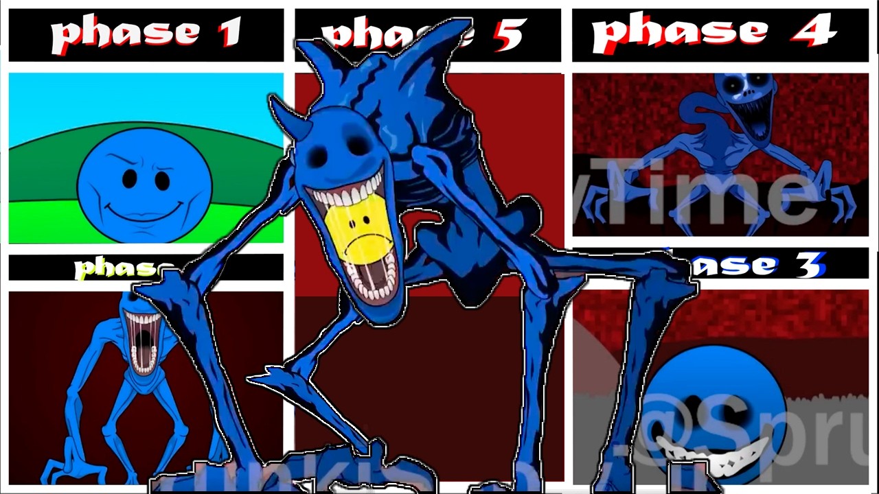 My Sprunki OC: FALSITY (from VERITY MOD Minecraft Phase 1 to Phase 5) | INSANE Horror Evolution
