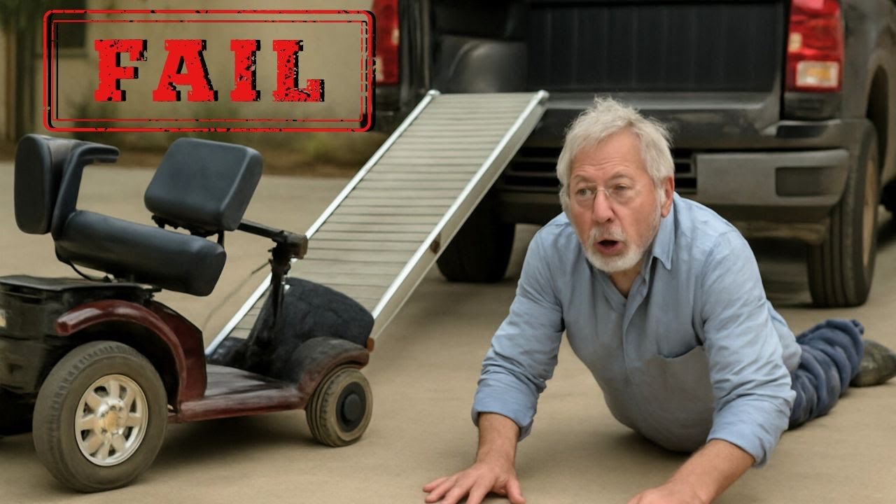 WARNING: Don’t Load Your Mobility Scooter Like This! The Dangerous Truth About Ramps