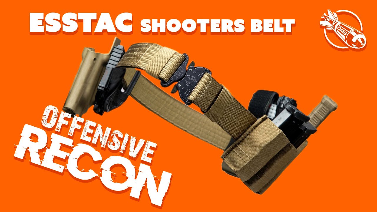 Esstac Shooters Belt Overview