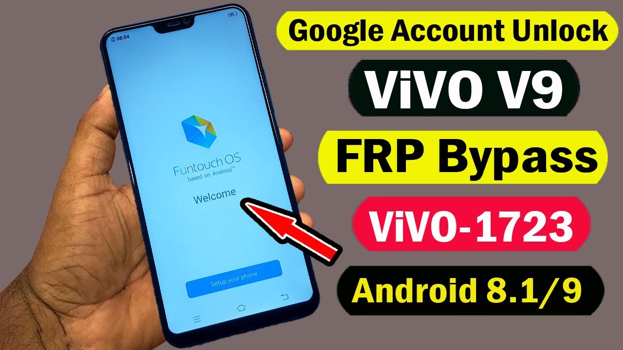 ViVO V9 FRP Bypass | ViVO V9 (1723) Google Lock Bypass | ViVO V9 Google Lock Remove New Trick 2021 |