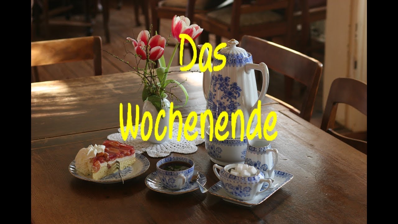 Learn German: Das Wochenende