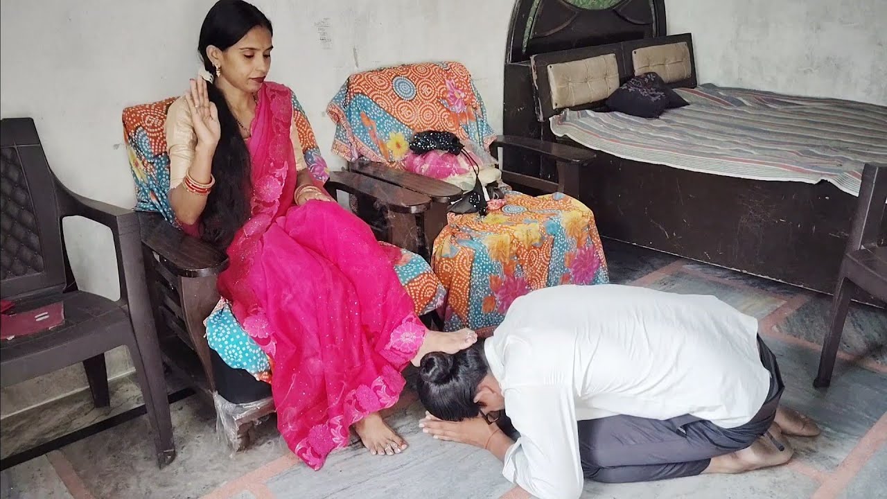 Indian women worship ! Blessing of Reena goddess! Indian women blessing video