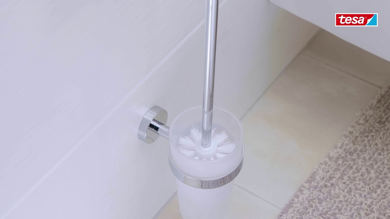 Szczotka do WC tesa® Smooz (40316) – jak zamontować? (Klej w strzykawce)