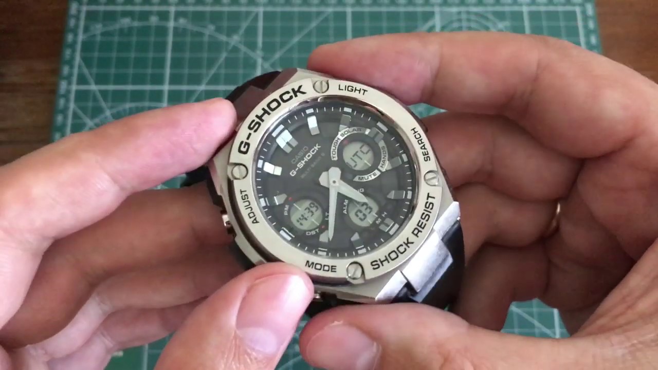 Эмоции от часов G-SHOCK GST-W110-1A