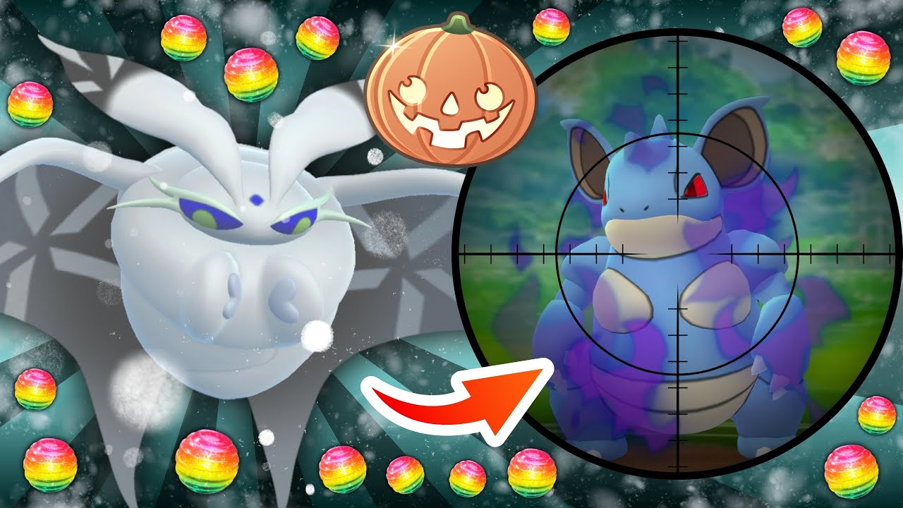 I SPENT ~500 RARE CANDIES JUST TO HARD COUNTER NIDOQUEEN IN THE HALLOWEEN CUP!