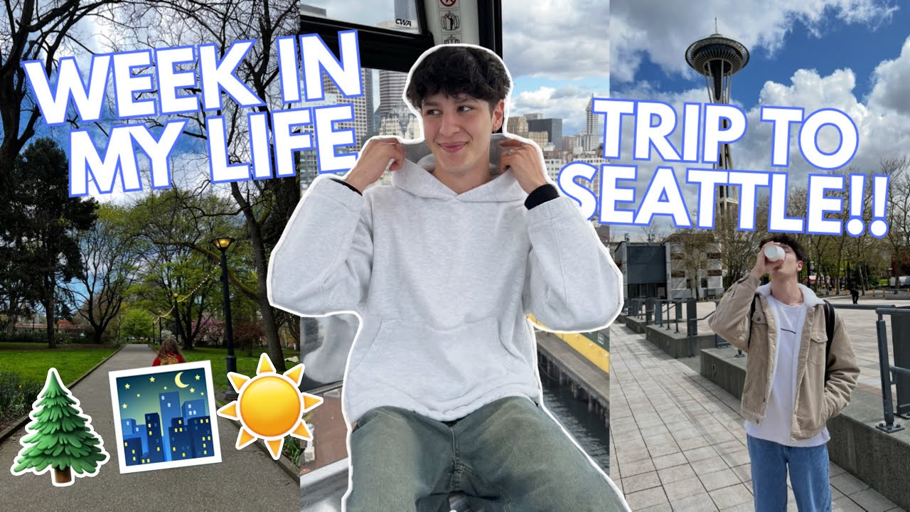 A Week In Seattle: Cat Cafes, Pop Culture Museum, Pike Place Market & More!! 🌲🏙️☀️