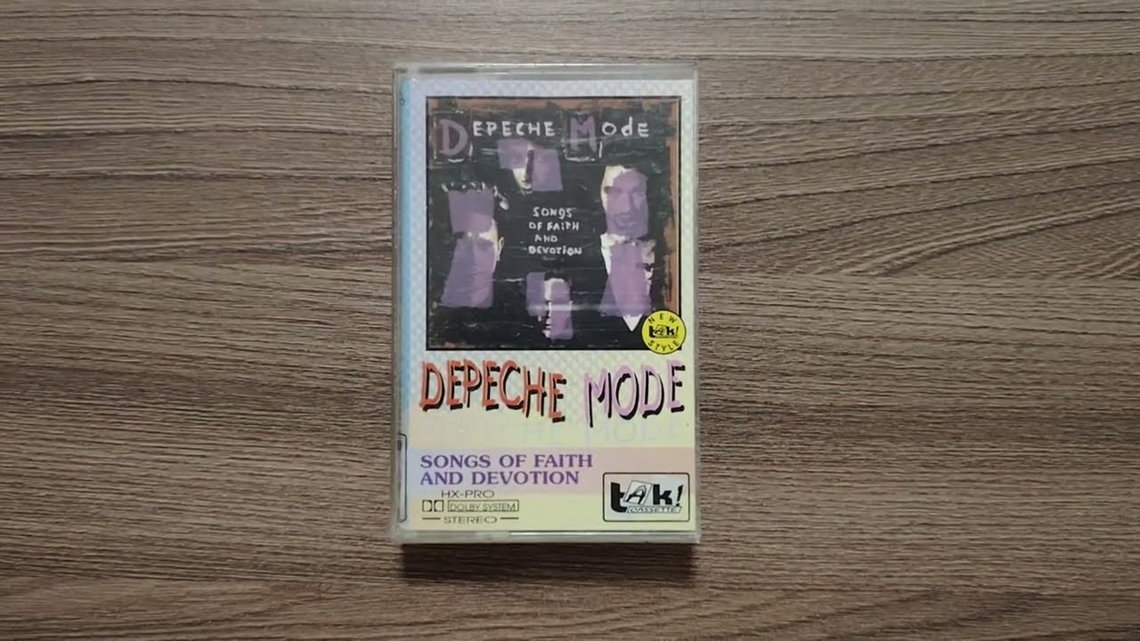 Depeche Mode - Songs Of Faith And Devotion (Cassette, Unofficial, 1993)