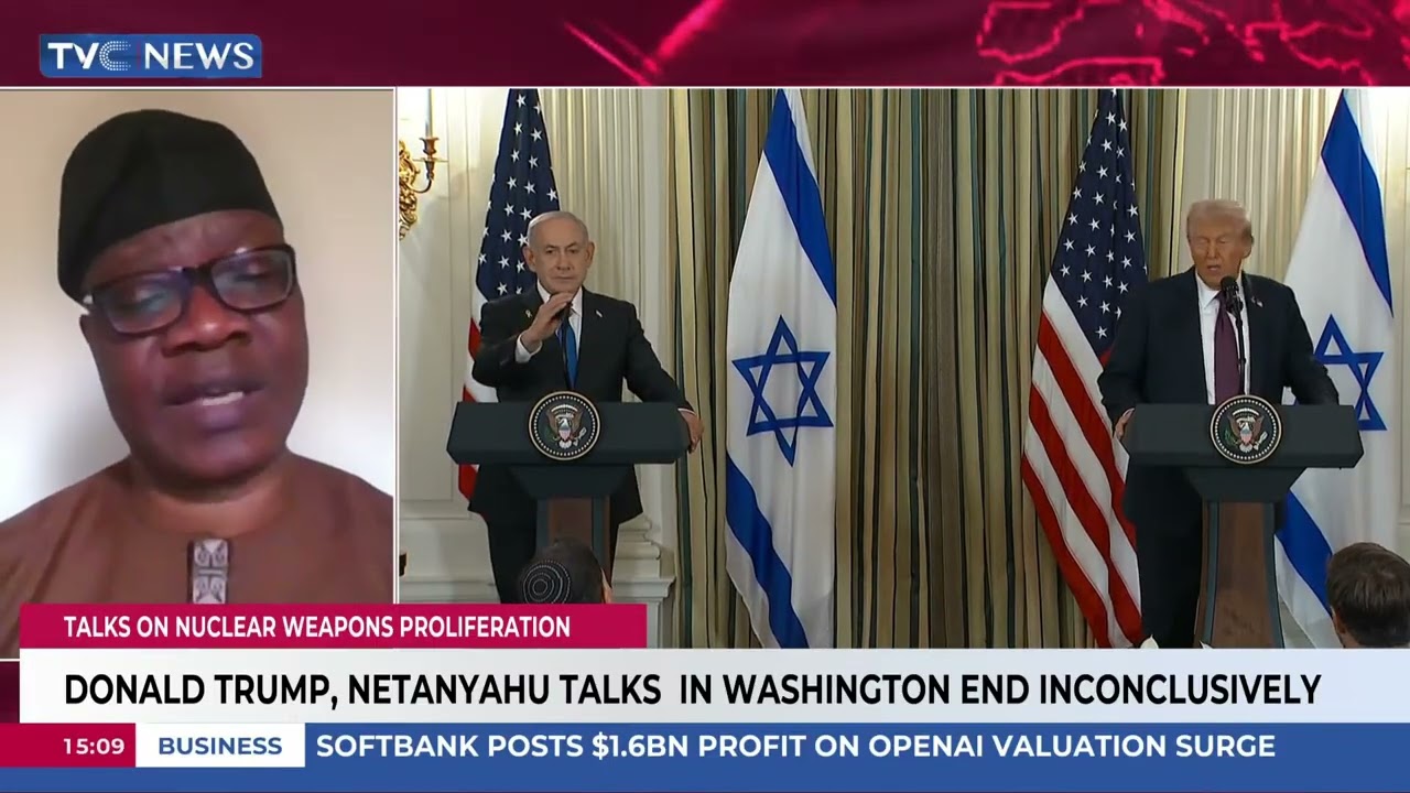 Trump, Netanyahu Talks In Washington End Inconclusively