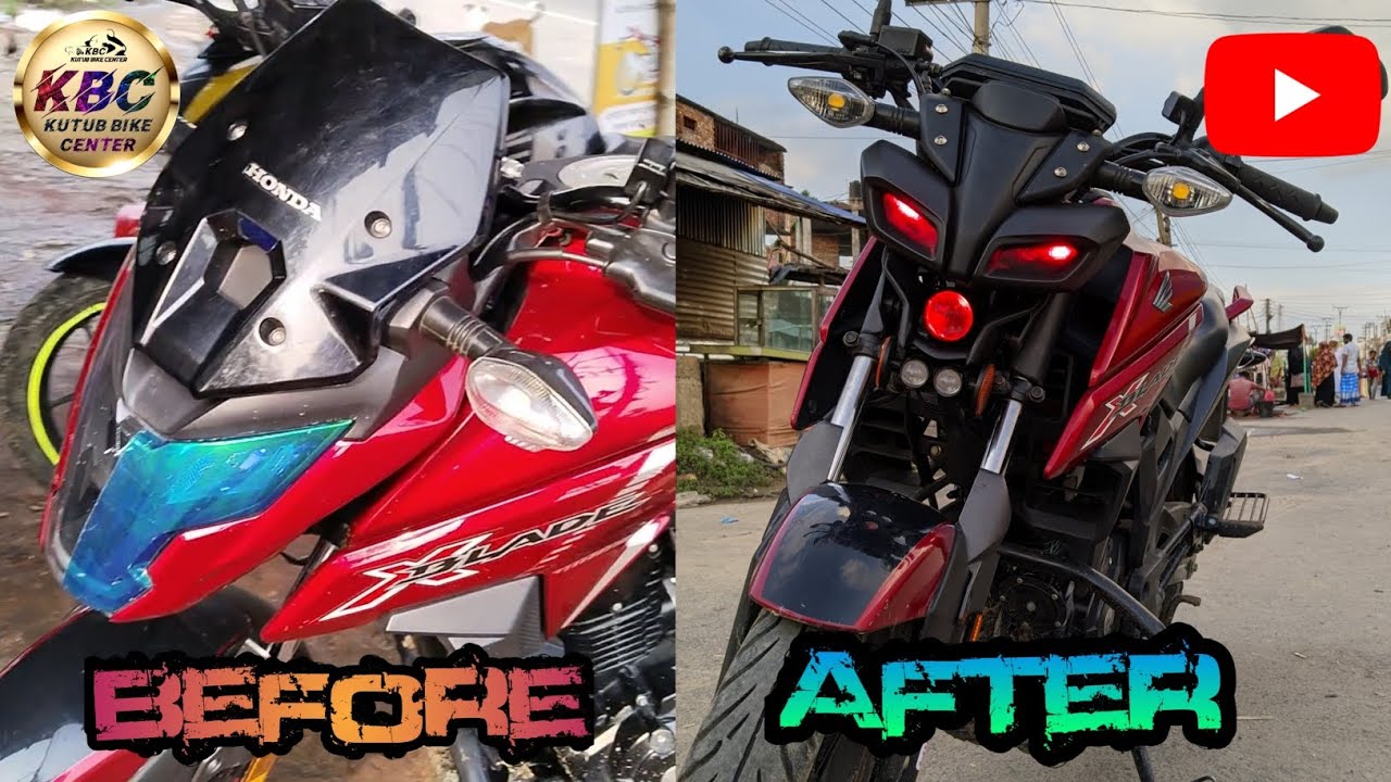 Xblade modified M15 headlight এক্স ব্লেড হেডলাইট মডিফাই
