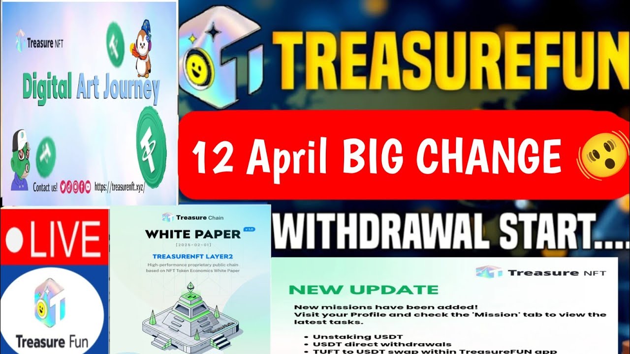 Treasure NFT New Update Today | Treasure FUN New Update Today | Treasure Nft Withdrawal