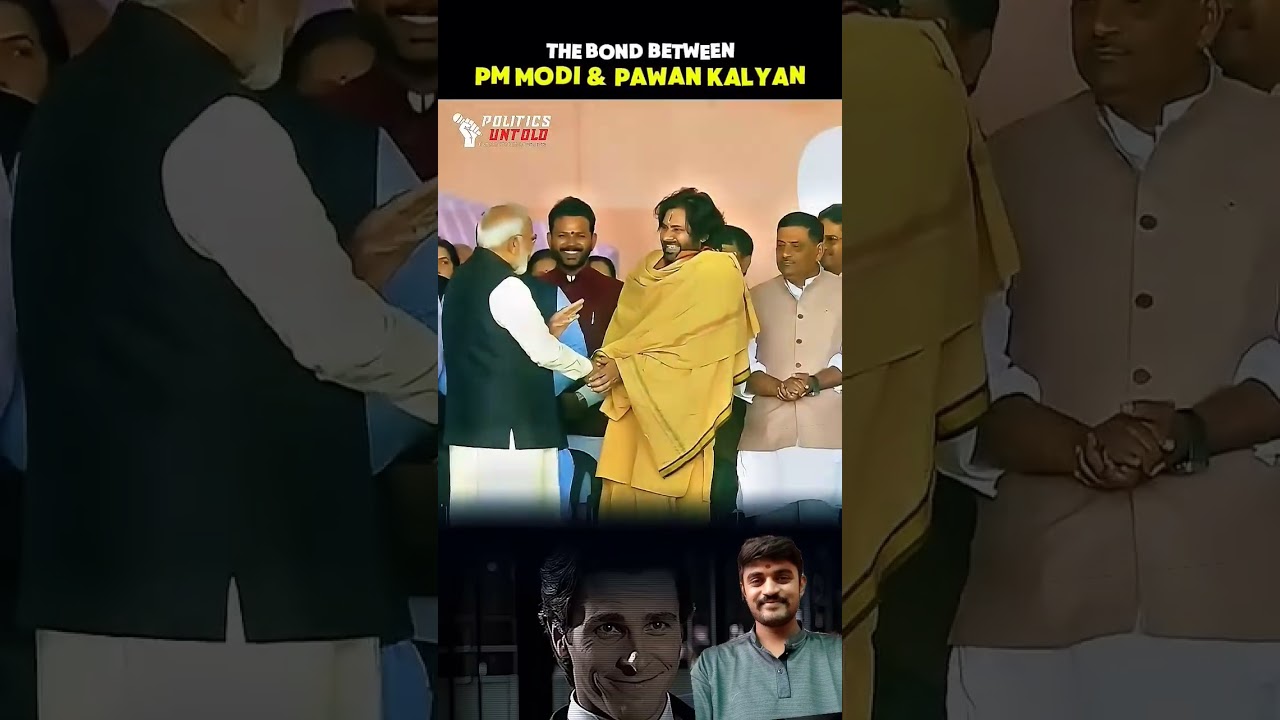 PM MODI &PAWAN KALYAN MEET UP #pmmodi #pawankalyan #narendramodi