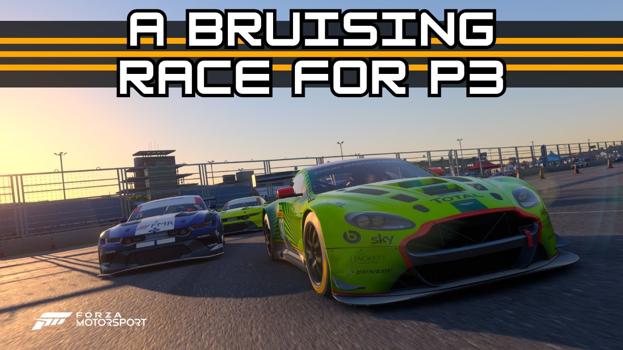 This was a bruising P3 🥉 | Indianapolis Speedway | Aston Martin Vantage GT3 | Forza Motorsport