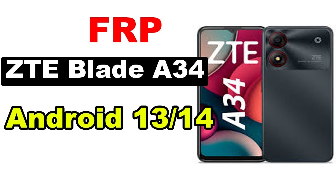 Eliminar Cuenta de Google ZTE Blade A34 | Android 13/14