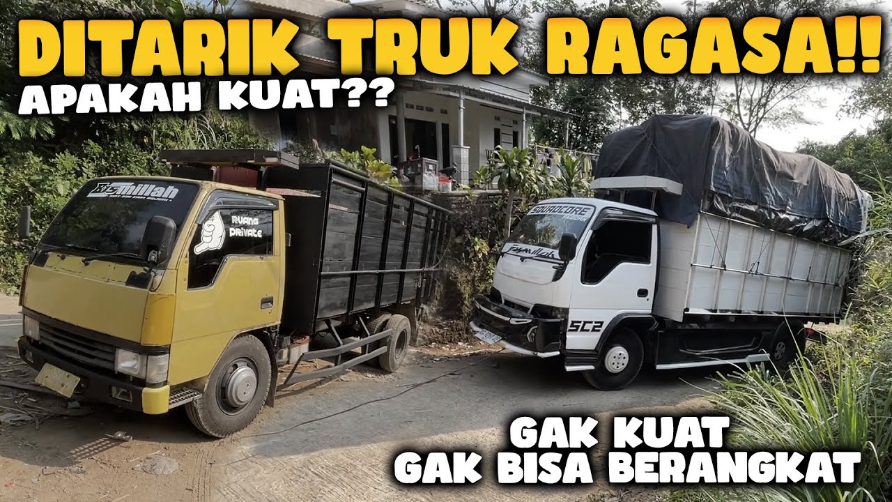 APAKAH BISA⁉️ TERPAKSA TRUK KIKI CORE DI TARIK TRUK RAGASA