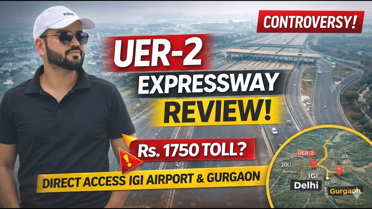 Delhi&rsquo;s New UER-2 Expressway Review | Travel Time, Route & Reality Check | Toll Road Controversy