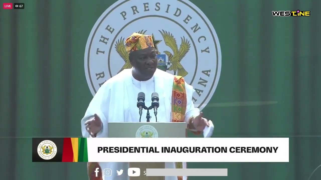 H.E. John Dramani Mahama’s Inaugural Address | Building a Stronger Ghana