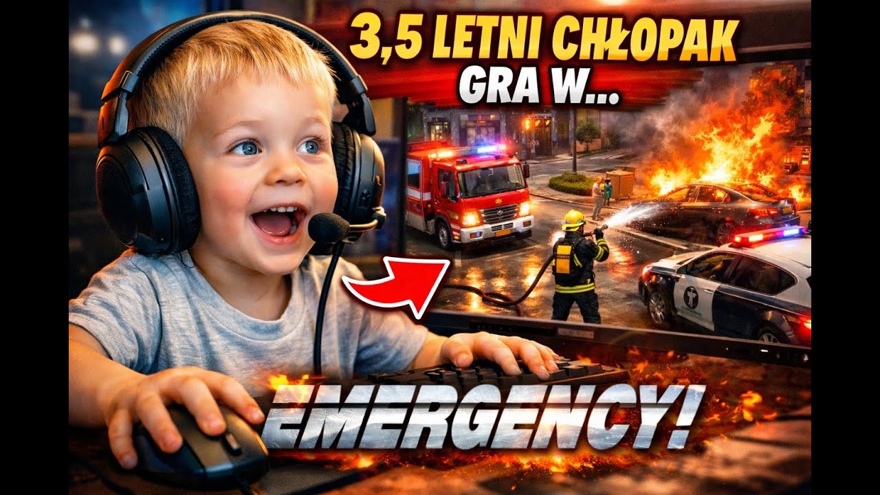 3.5-Year-Old Boy Plays Emergency One Mission PL – You Won't Believe His Skills!