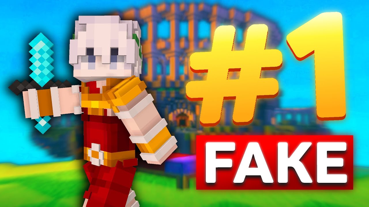 Devenir Le MEILLEUR Joueur d'un FAUX Serveur Bedwars