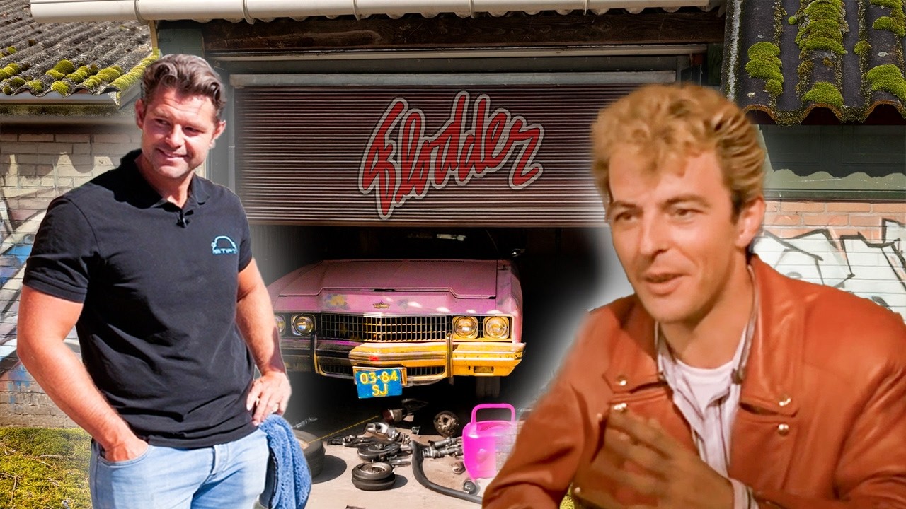 Originele Flodder auto gevonden in oude garage!!