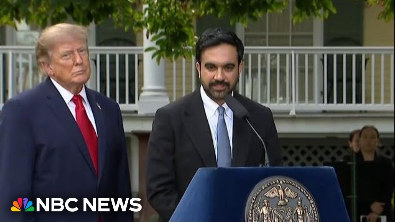 Mamdani reacts to Trump's White House coverage ban