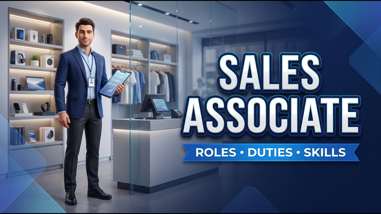 Sales Associate Job Description | Roles, Responsibilities, Duties & Skills Explained
