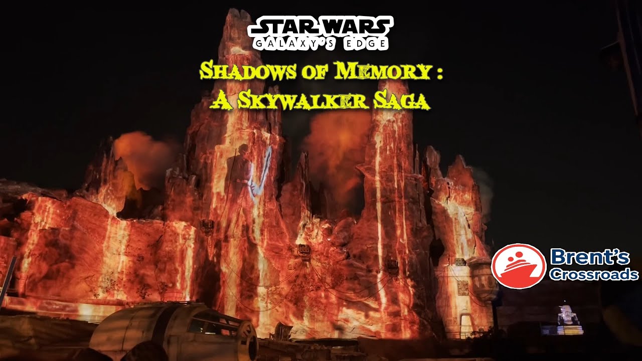 Shadows of Memory: A Skywalker Saga | Star Wars Galaxy’s Edge Nighttime Show | Disneyland