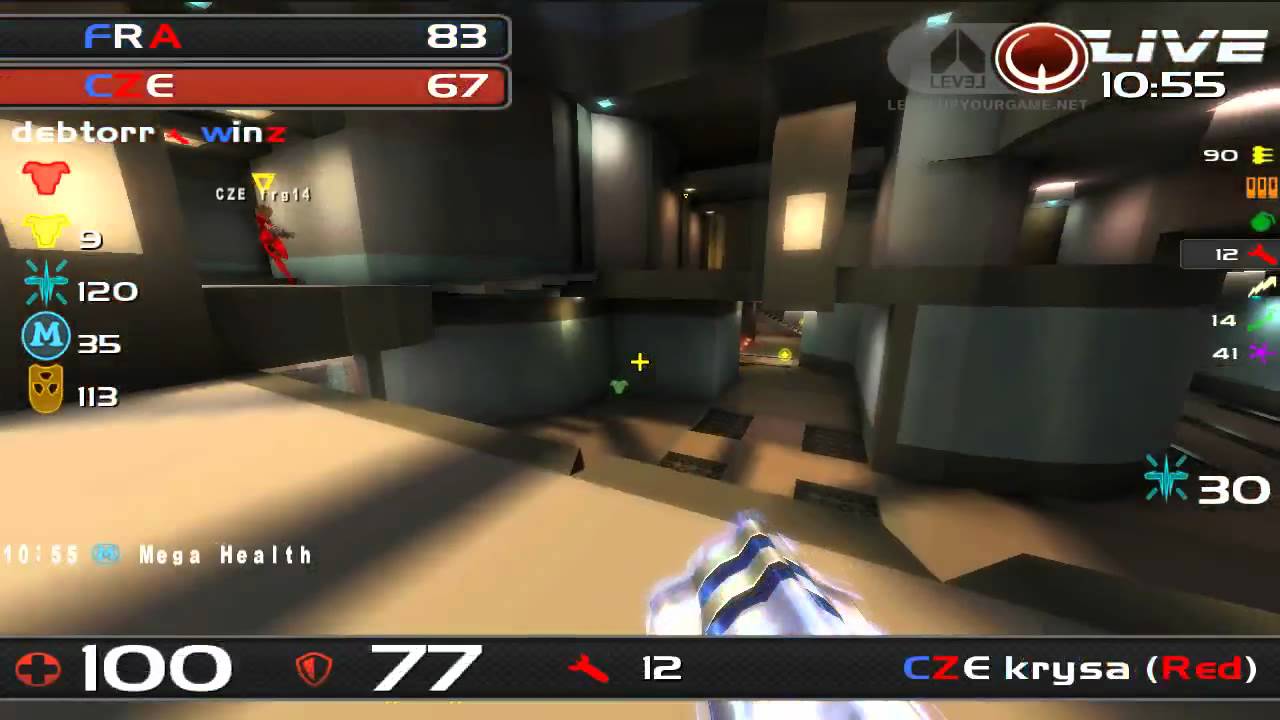 ClanBase Nations Cup 2012 - France vs Czech Republic - Quake Live TDM - MAP 2