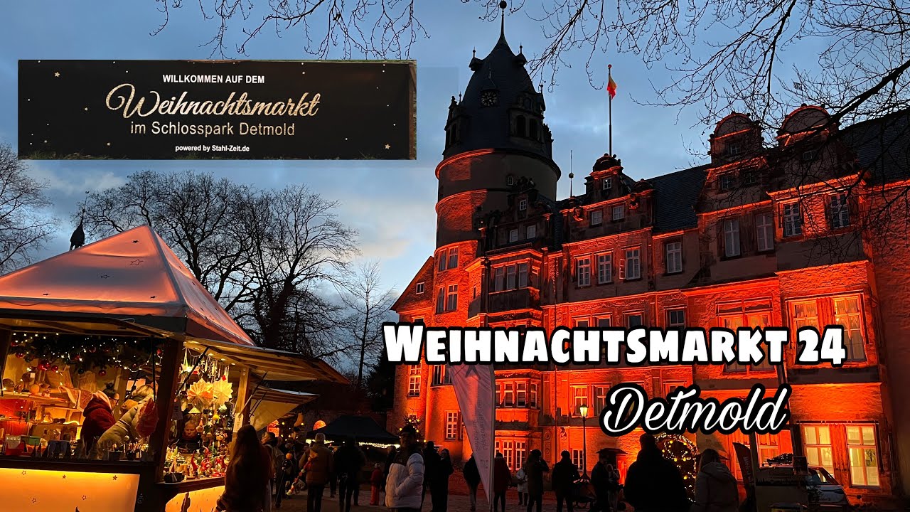 Detmold Christmas Market 2024 #travel #germany
